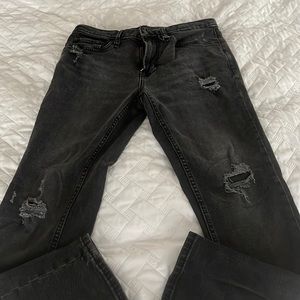 Mens ripped jeans